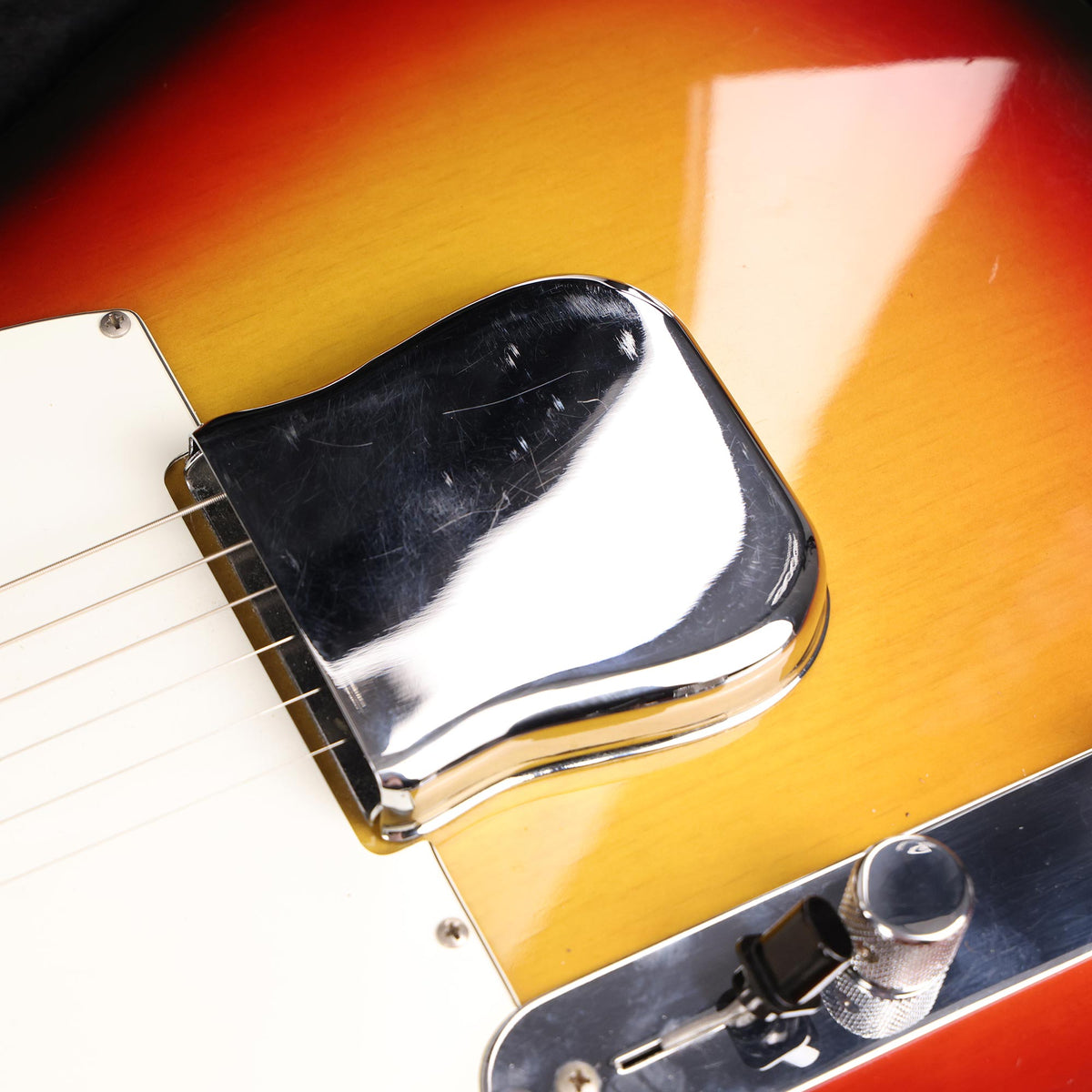1974 Fender Telecaster Left-Handed Sunburst — 6