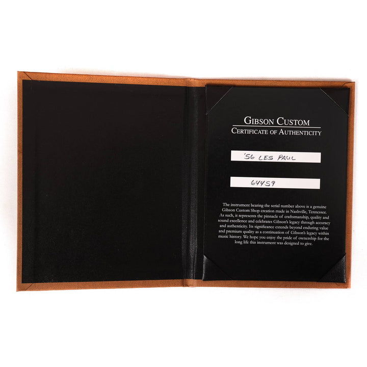 Gibson Custom Shop 1956 Les Paul Reissue Goldtop Made 2 Measure One Pickup