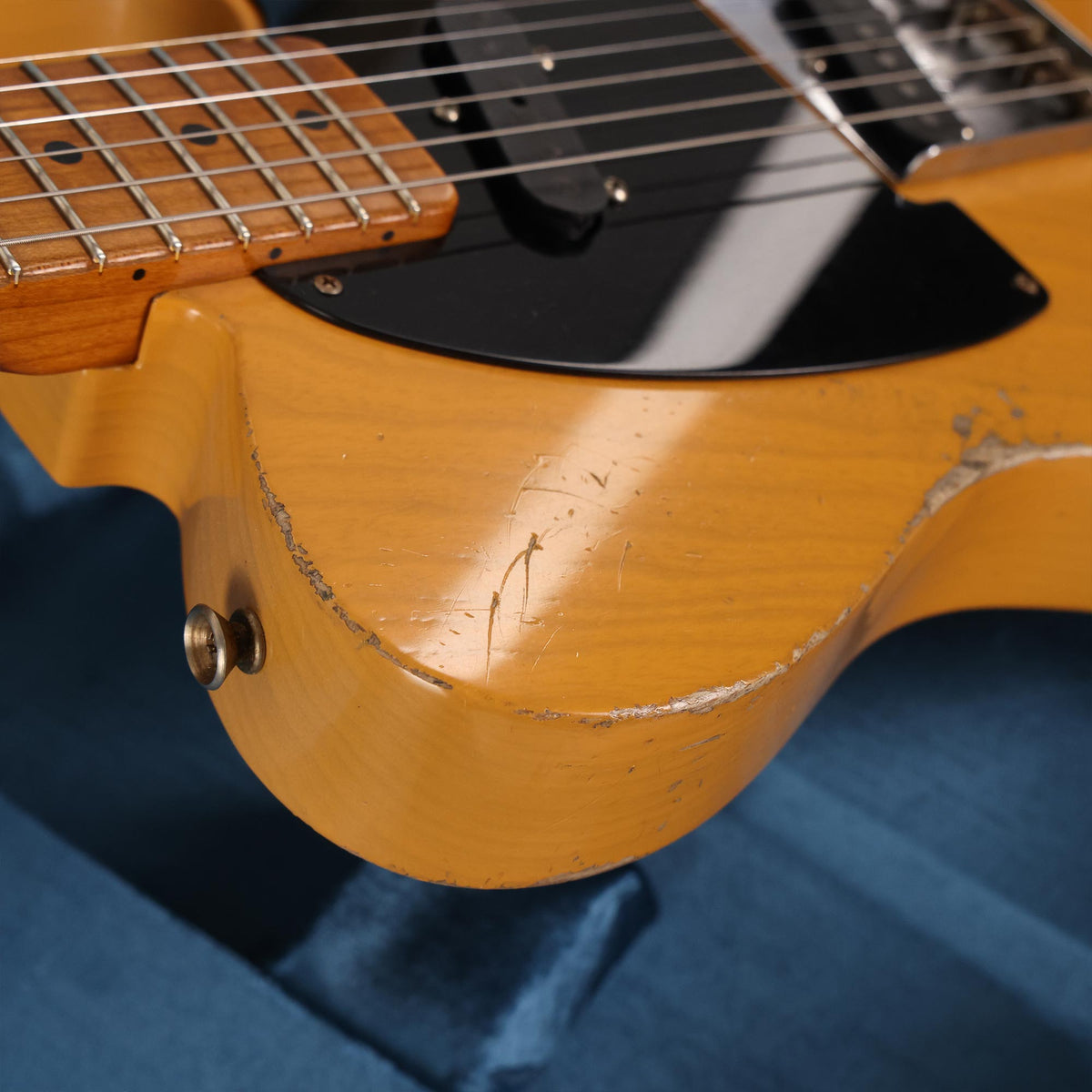 Fender Custom Shop Double Vision Telecaster Masterbuilt Todd Krause Aged Butterscotch Blonde — 4