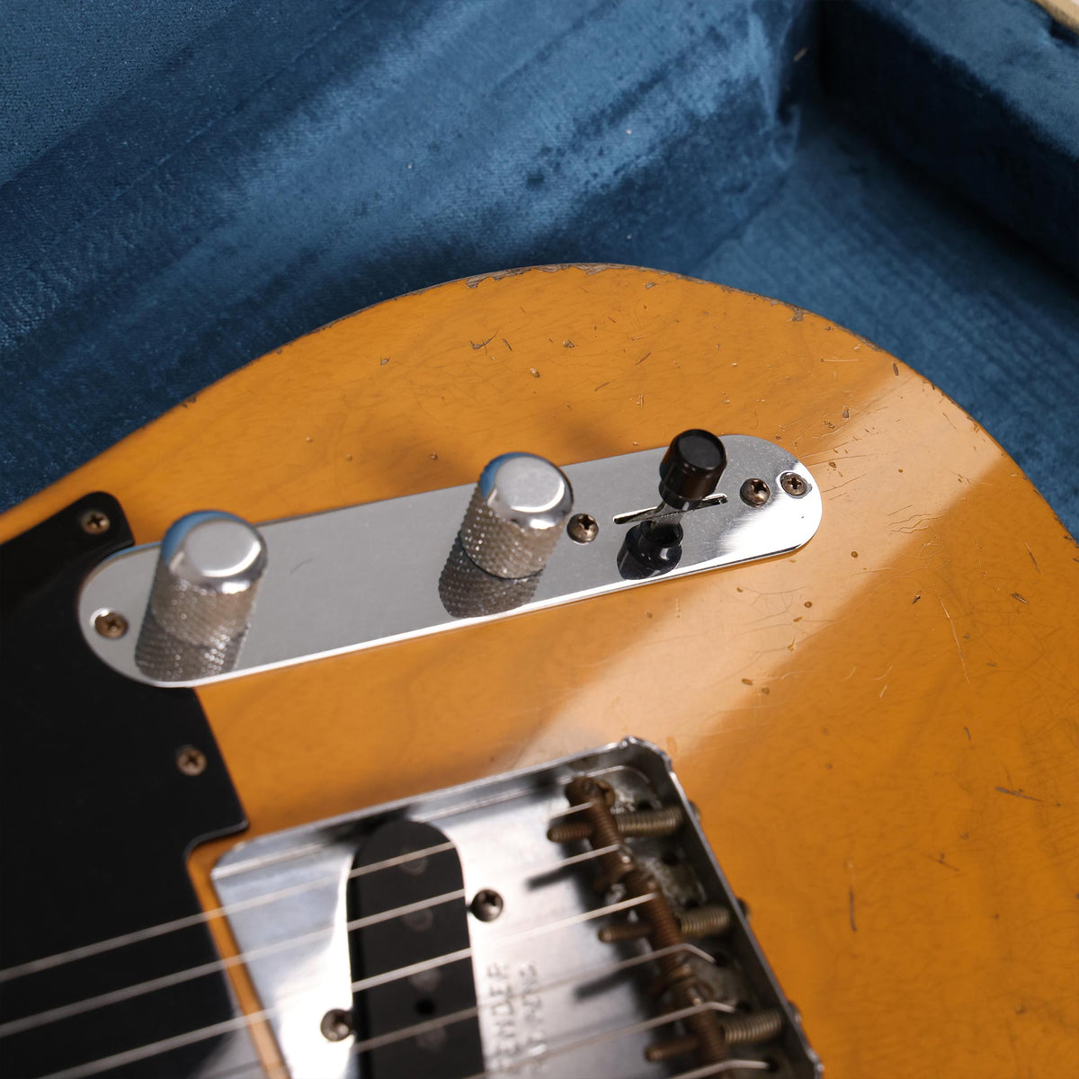 Fender Custom Shop Double Vision Telecaster Masterbuilt Todd Krause Aged Butterscotch Blonde — 6