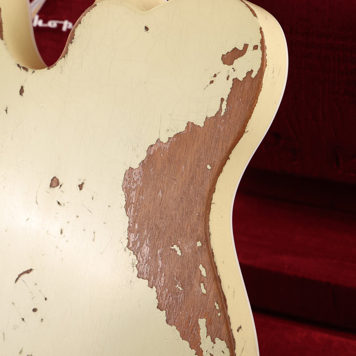 Fender Custom Shop '67 Set Neck Telecaster Masterbuilt Austin MacNutt Relic Vintage White — 14
