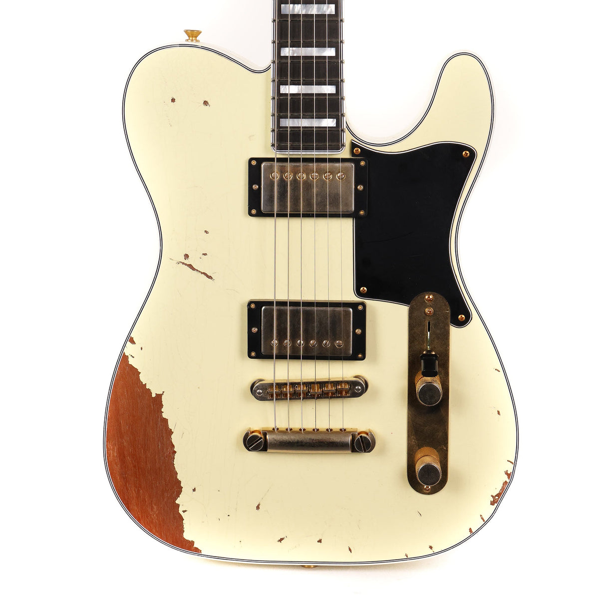Fender Custom Shop '67 Set Neck Telecaster Masterbuilt Austin MacNutt Relic Vintage White — 1