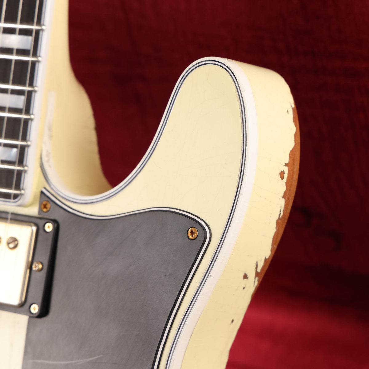 Fender Custom Shop '67 Set Neck Telecaster Masterbuilt Austin MacNutt Relic Vintage White — 11