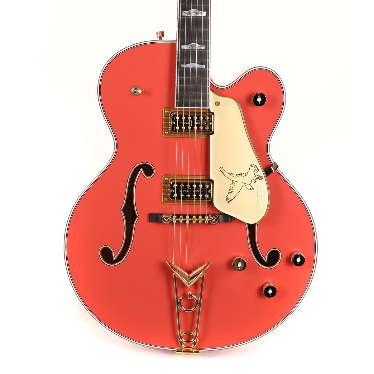 Gretsch Custom Shop G6136-55GE 1955 Falcon Masterbuilt Gonzalo Madrigal Tahitian Coral — 1