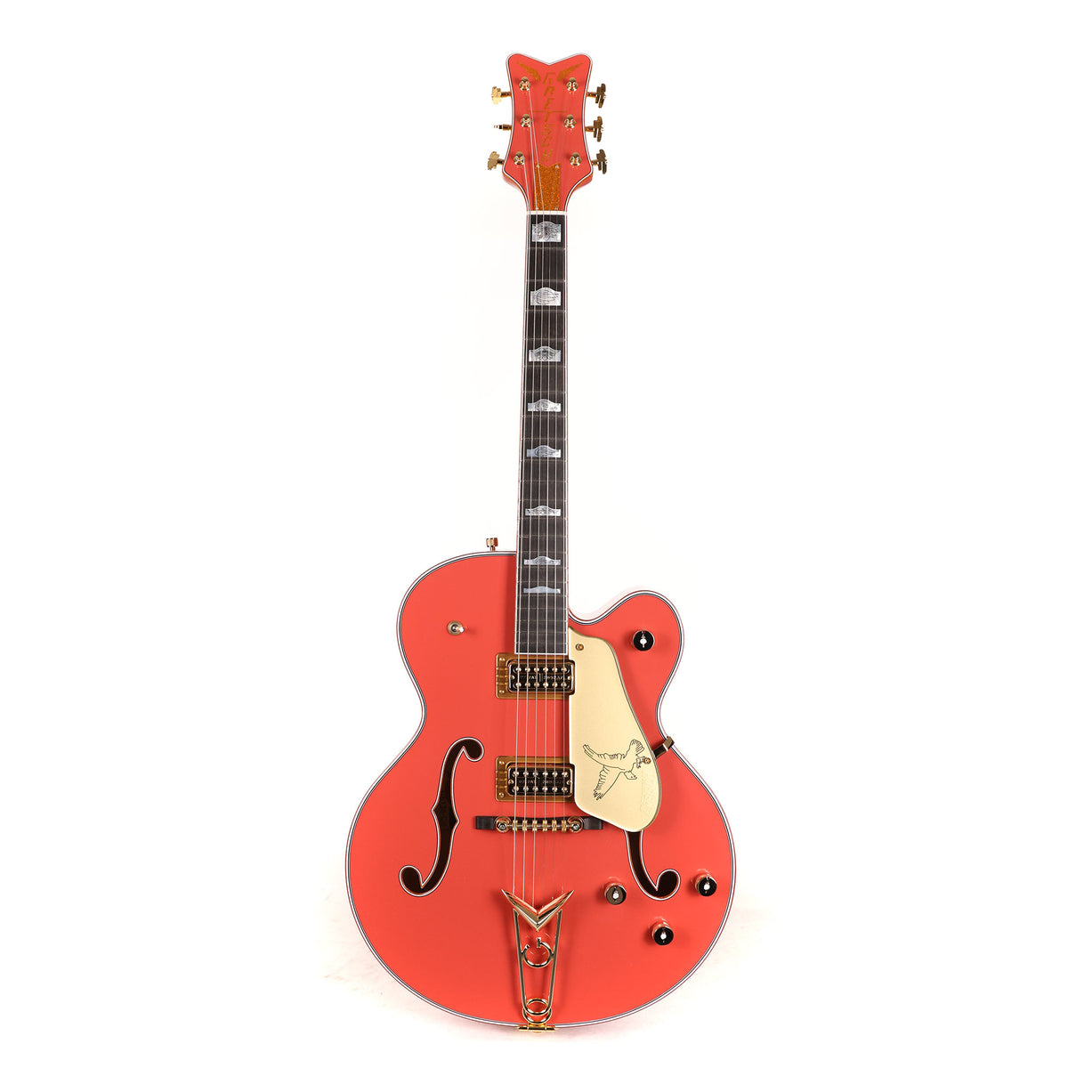Gretsch Custom Shop G6136-55GE 1955 Falcon Masterbuilt Gonzalo Madrigal Tahitian Coral — 2