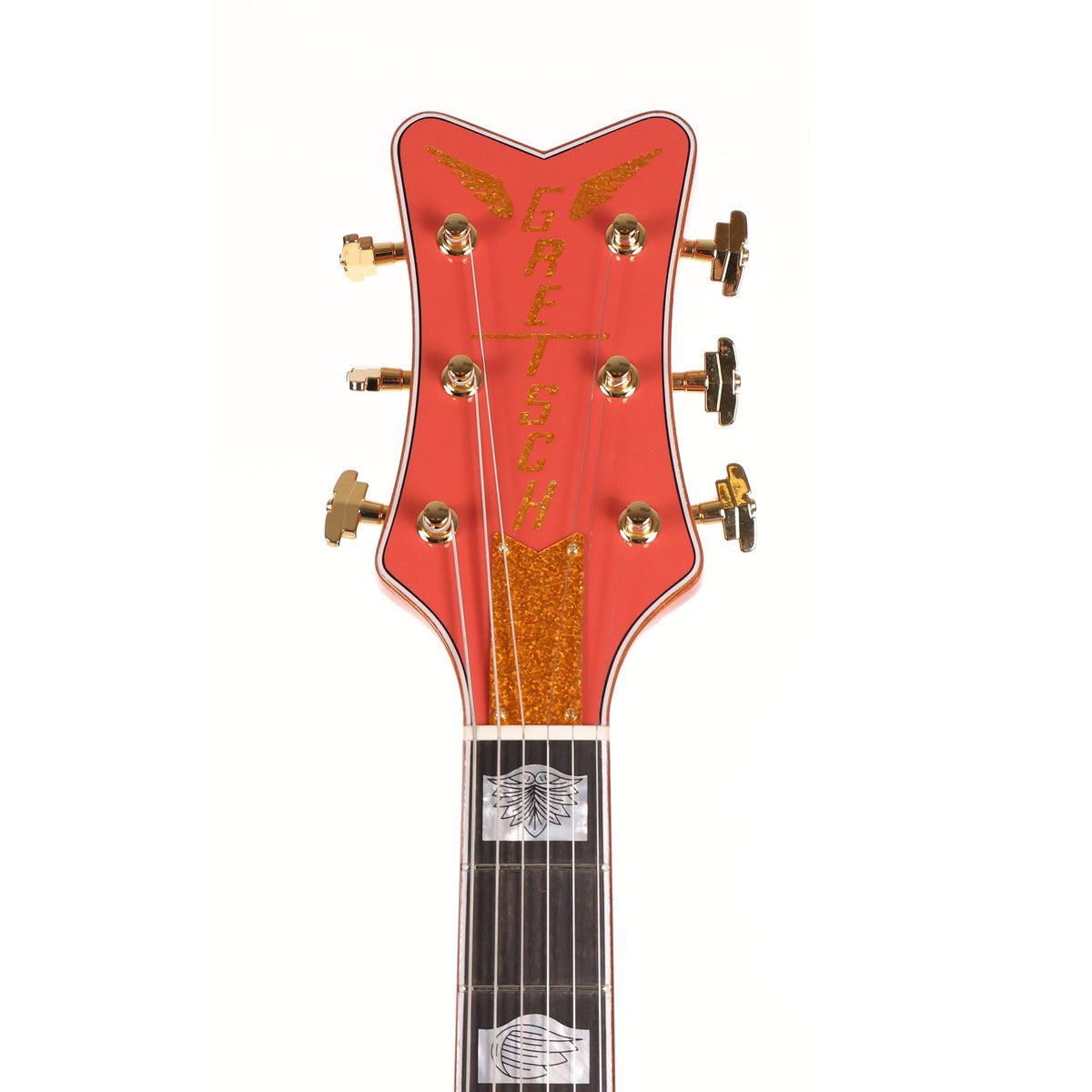 Gretsch Custom Shop G6136-55GE 1955 Falcon Masterbuilt Gonzalo Madrigal Tahitian Coral — 8