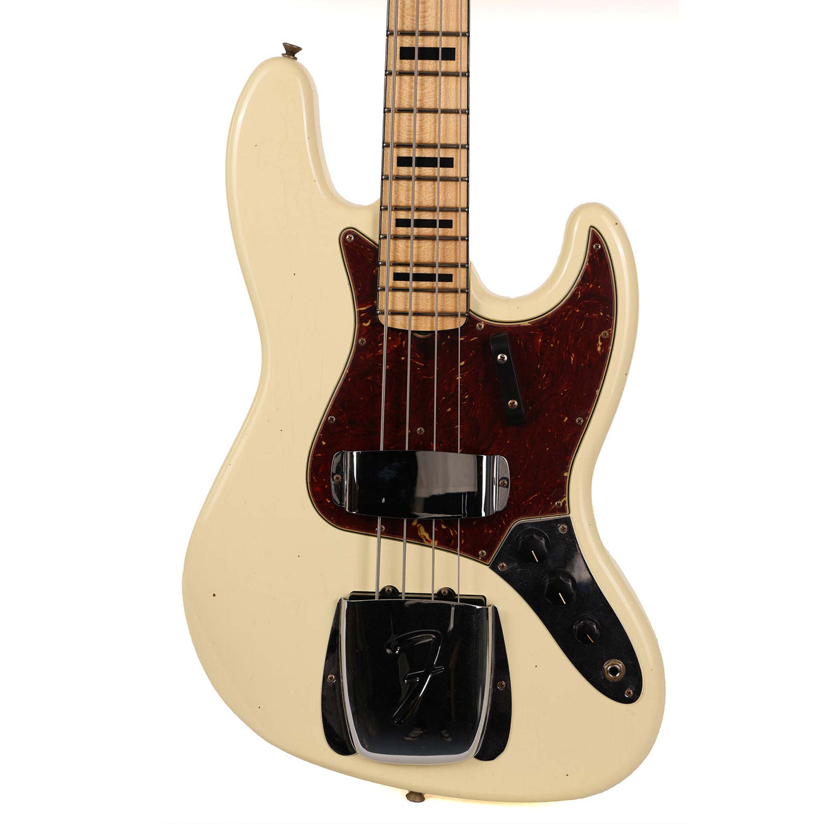 Fender Custom Shop 1968 Jazz Bass Journeyman Relic Vintage White 2024 — 1