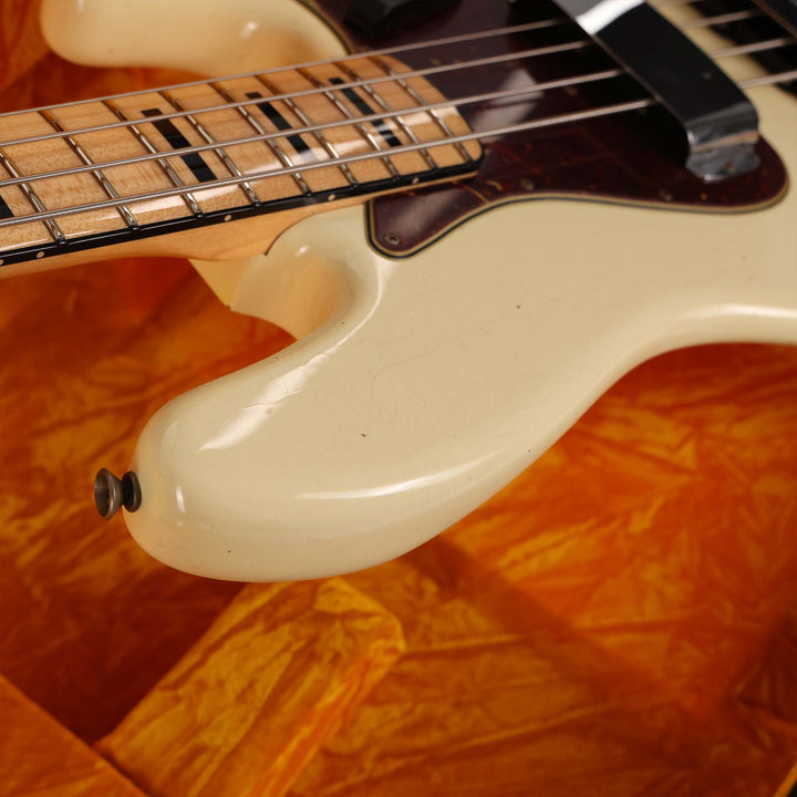 Fender Custom Shop 1968 Jazz Bass Journeyman Relic Vintage White