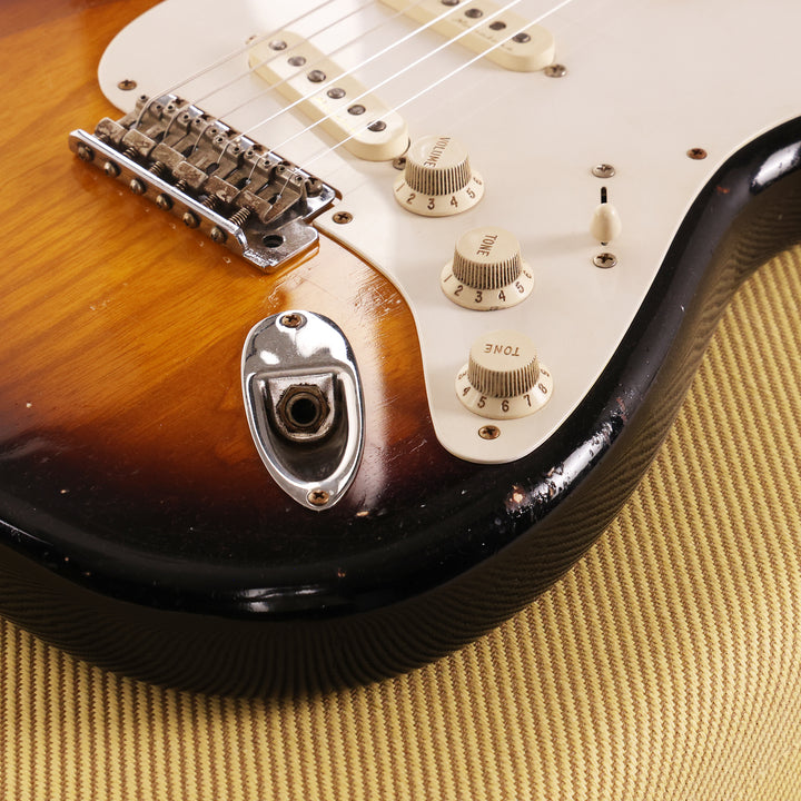 Fender Custom Shop Eric Clapton Stratocaster Masterbuilt Todd Krause Journeyman Relic 2-Tone Sunburst