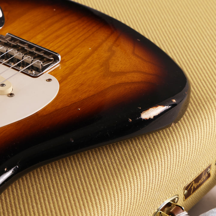 Fender Custom Shop Eric Clapton Stratocaster Masterbuilt Todd Krause Journeyman Relic 2-Tone Sunburst