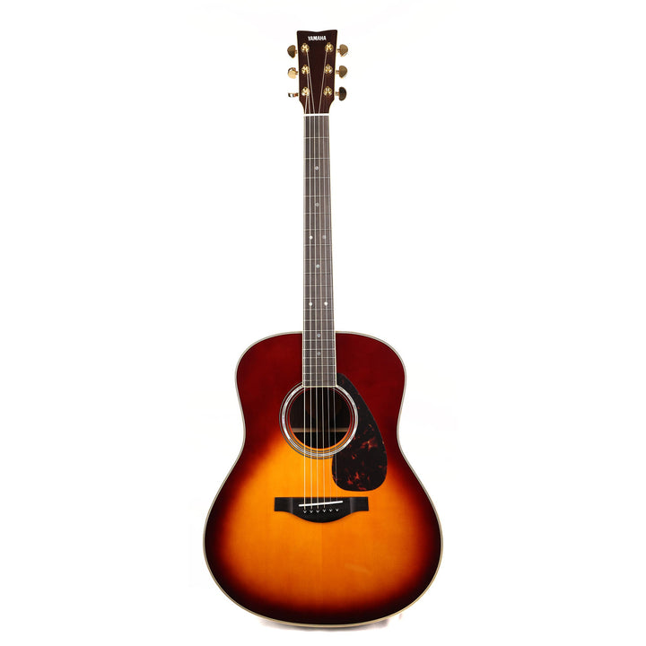 Yamaha LL16B ARE Original Jumbo Acoustic-Electric Guitar Brown Sunburst