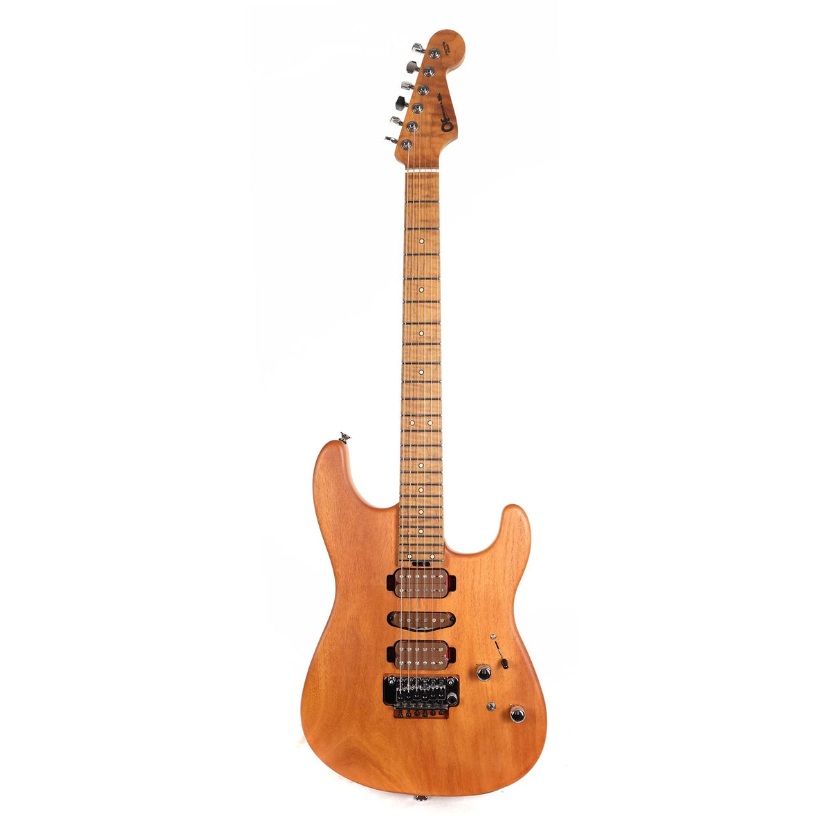 Charvel Guthrie Govan Signature HSH Michigan Mahogany Natural Music Zoo Exclusive — 2