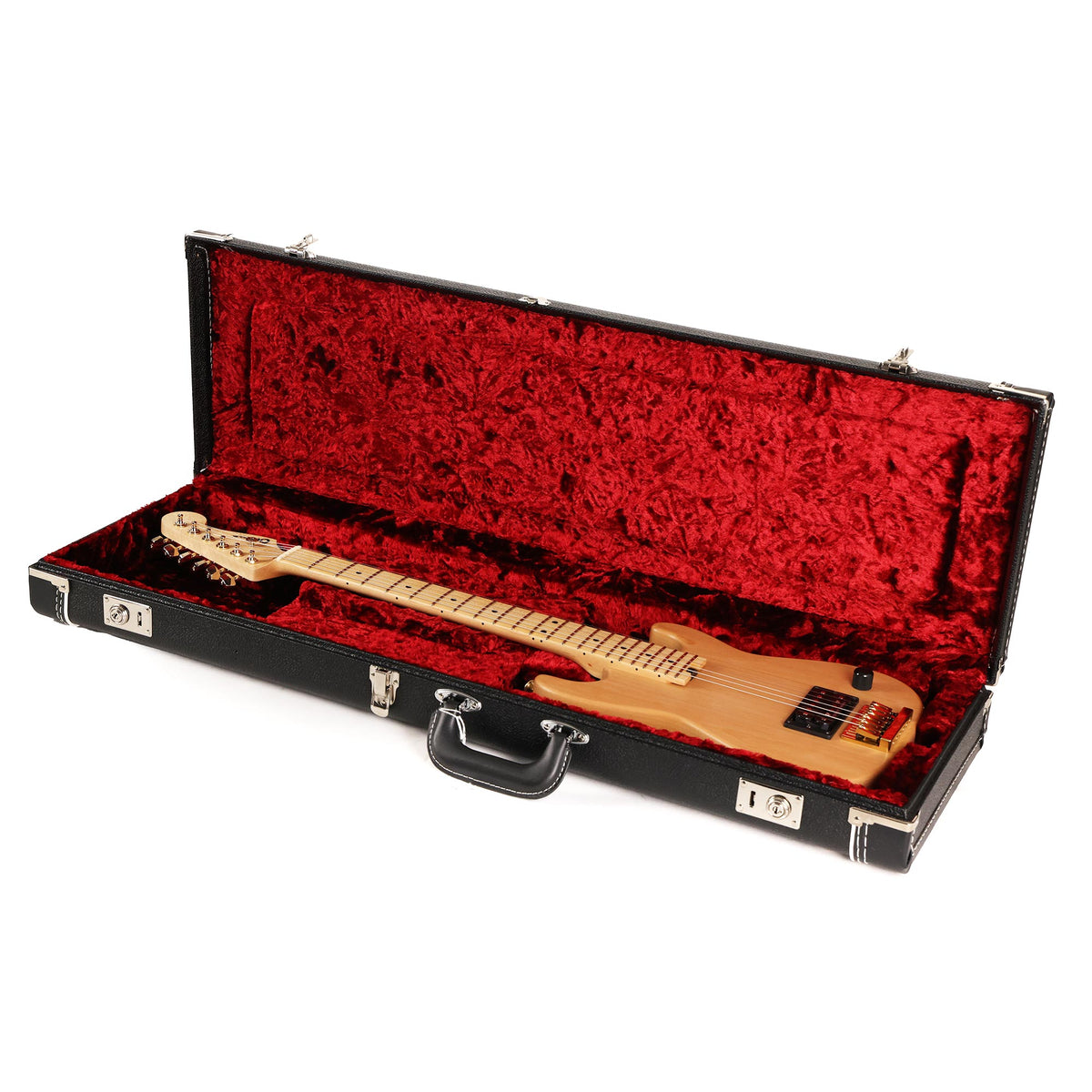 Charvel Custom Shop San Dimas Travel-Size Masterbuilt Red Dave Music Zoo Exclusive Natural Oil — 12