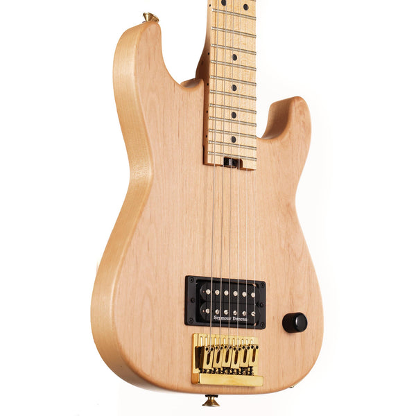 Charvel Custom Shop San Dimas Travel-Size Masterbuilt Red Dave Music Zoo Exclusive Natural Oil