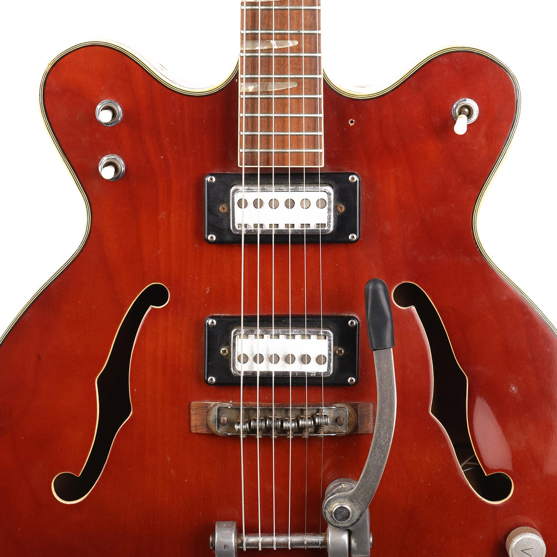 TEISCO エレキギター 1965年製頃　ヴィンテージ 1965 Teisco Semi-Hollowbody Guitar | The Music Zoo