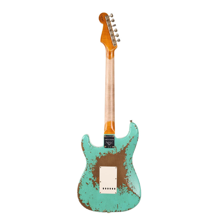 Fender Custom Shop Dual Mag II Stratocaster Super Heavy Relic Aged Seafoam Green
