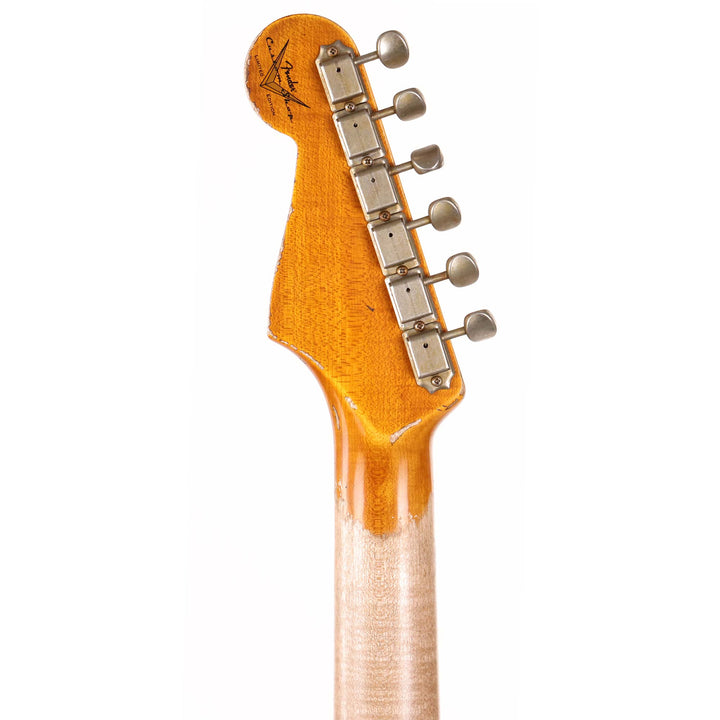 Fender Custom Shop Dual Mag II Stratocaster Super Heavy Relic Aged Seafoam Green