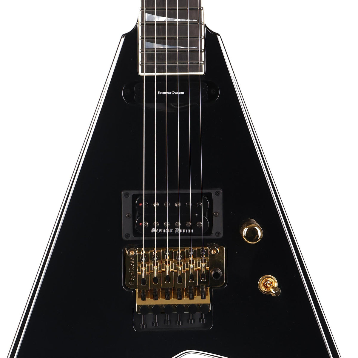 Jackson Custom Shop RR24 Rhoads HS Black — 4