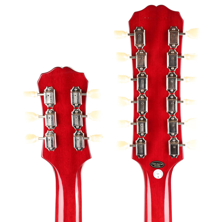 Epiphone Limited Edition G-1275 Double Neck Cherry