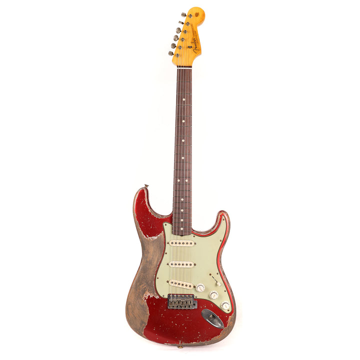 Fender Custom Shop 1964 Stratocaster Ultimate Relic Candy Apple Red Masterbuilt Greg Fessler