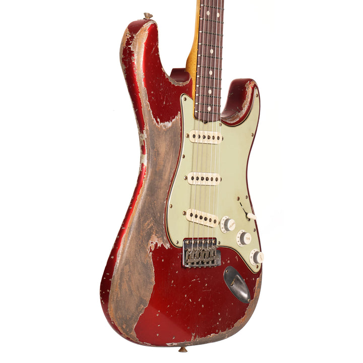 Fender Custom Shop 1964 Stratocaster Ultimate Relic Candy Apple Red Masterbuilt Greg Fessler