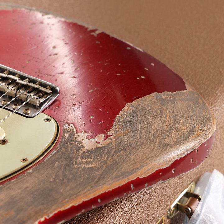 Fender Custom Shop 1964 Stratocaster Ultimate Relic Candy Apple Red Masterbuilt Greg Fessler
