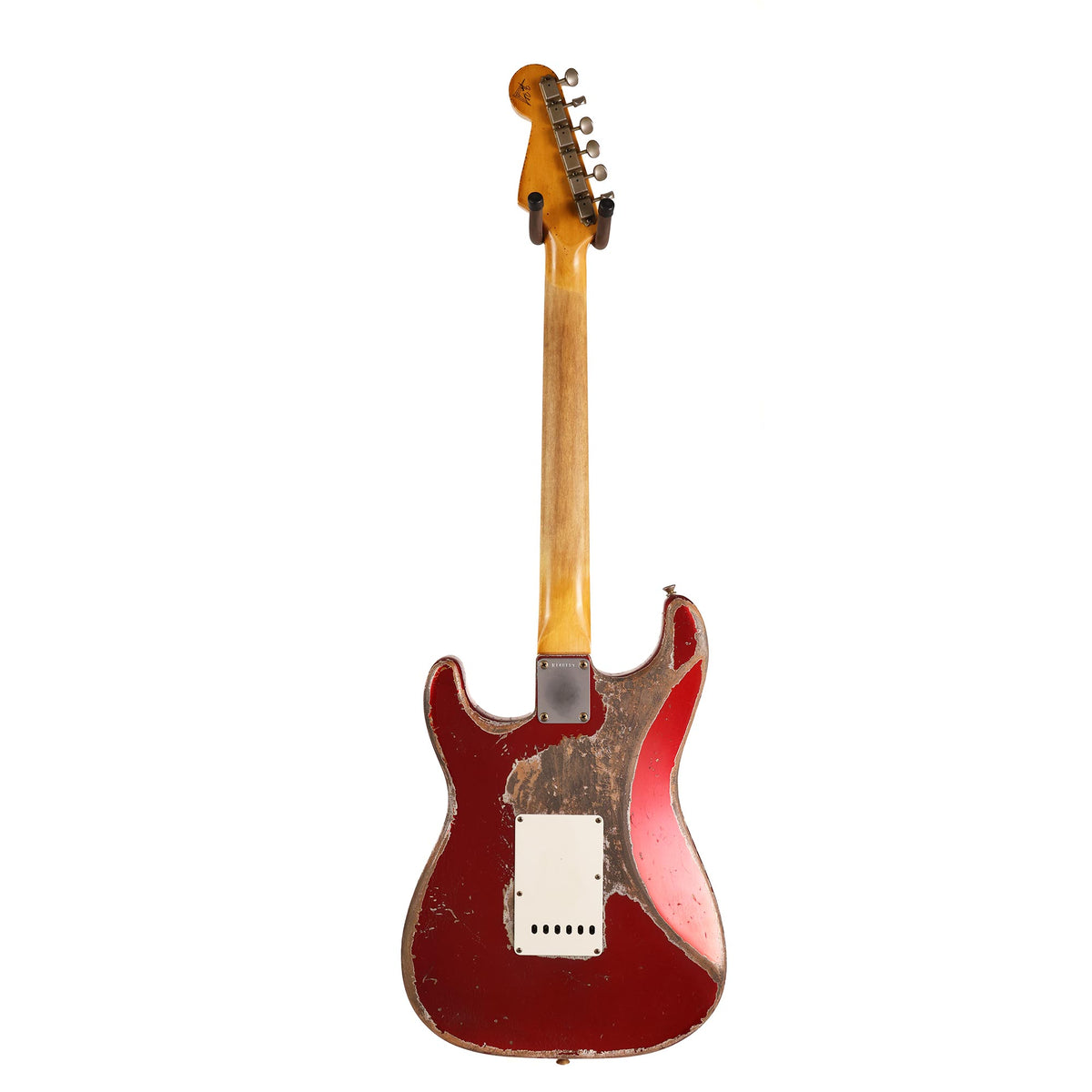 Fender Custom Shop 1964 Stratocaster Ultimate Relic Candy Apple Red Masterbuilt Greg Fessler — 4