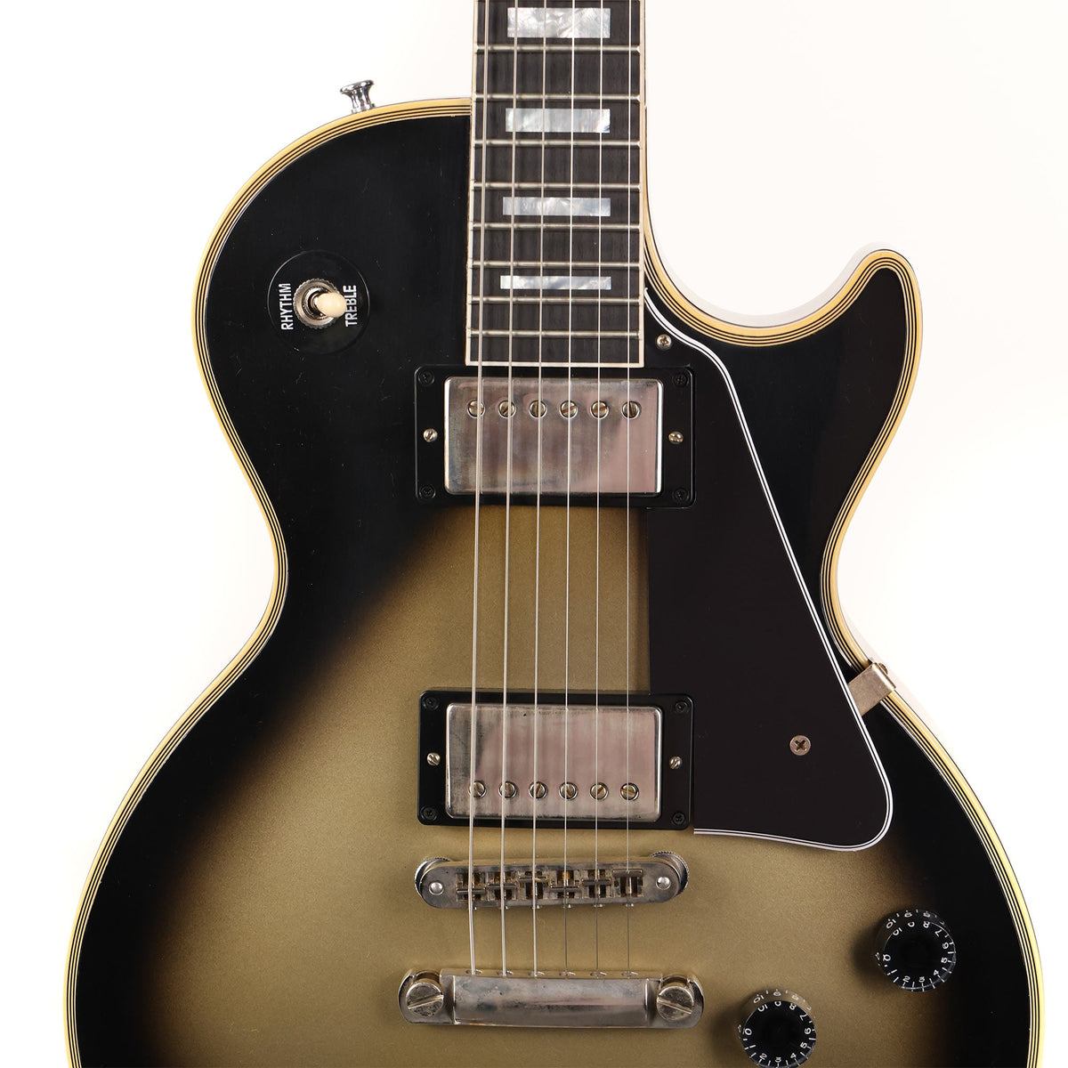 Gibson Custom Shop Les Paul Custom VOS Antique Silverburst — 4