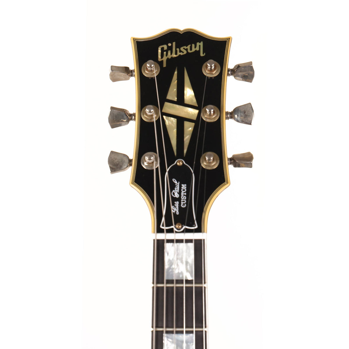 Gibson Custom Shop Les Paul Custom VOS Antique Silverburst — 5
