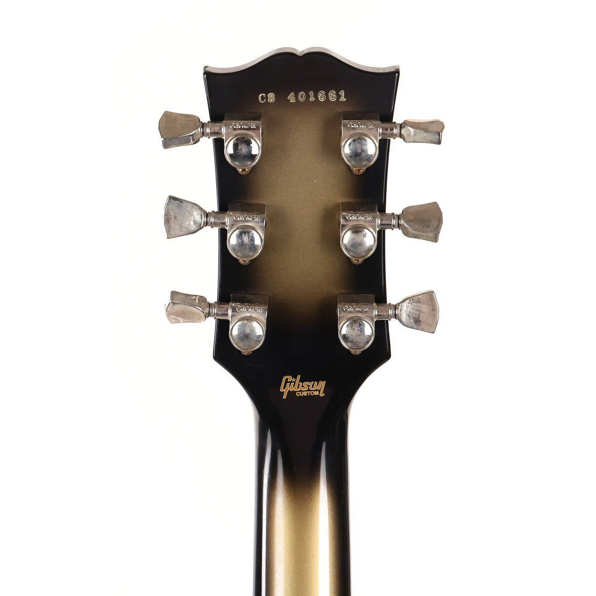 Gibson Custom Shop Les Paul Custom VOS Antique Silverburst — 6