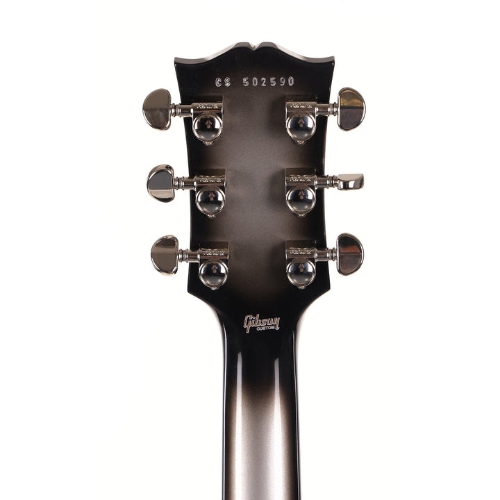 Gibson Custom Shop Les Paul Custom Silverburst with Split Block Inlays