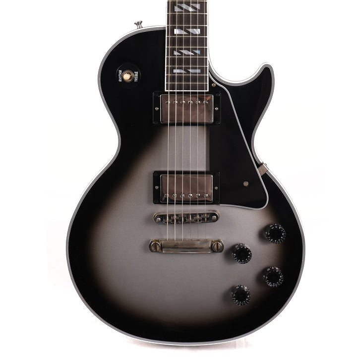 Gibson Custom Shop Les Paul Custom Silverburst with Split Block Inlays