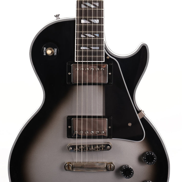 Gibson Custom Shop Les Paul Custom Silverburst with Split Block Inlays
