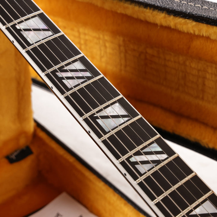 Gibson Custom Shop Les Paul Custom Silverburst with Split Block Inlays