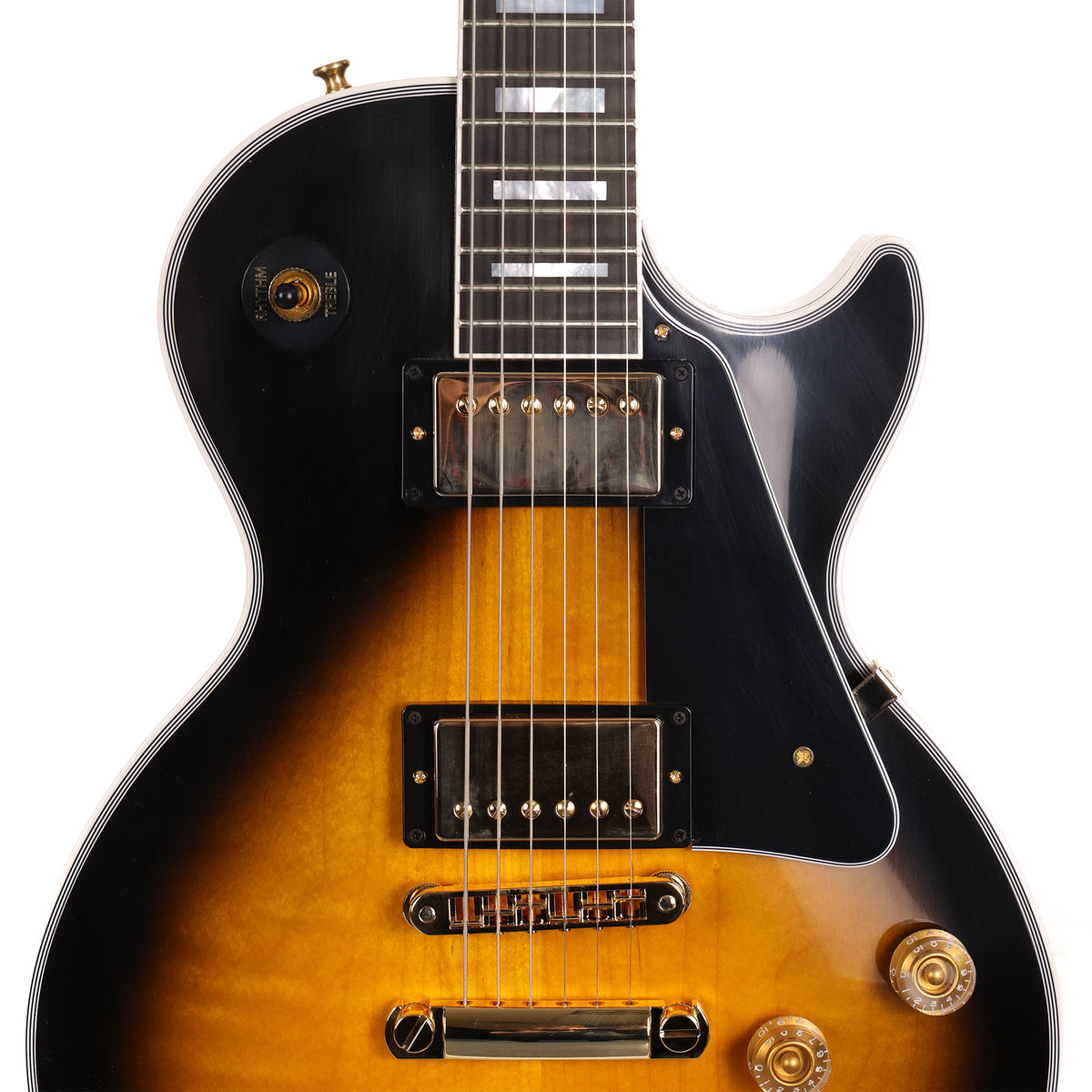 Gibson Custom Shop Made 2 Measure Les Paul Custom '70s Tobacco Sunburst — 4