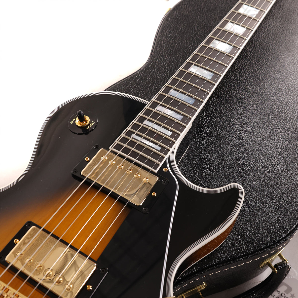 Gibson Custom Shop Made 2 Measure Les Paul Custom '70s Tobacco Sunburst — 7