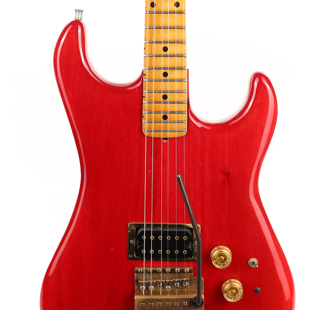 Kramer Pacer FloydRose EVH 出音確認済 良音 買得 ! 1980-81 Kramer Pacer Red | The Music Zoo