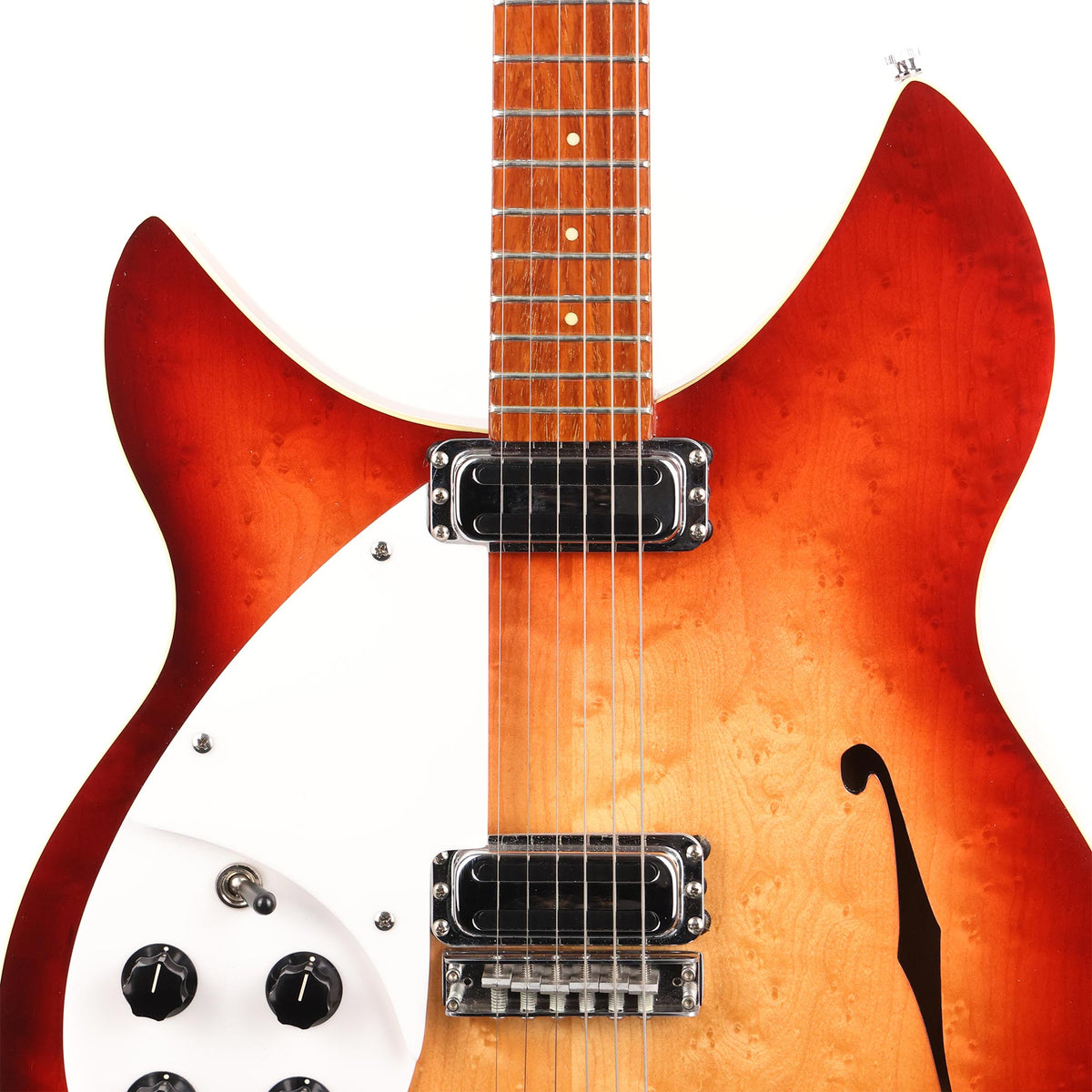 1987 Rickenbacker 1997 Rose Morris Reissue Left-Handed Fireglo — 6
