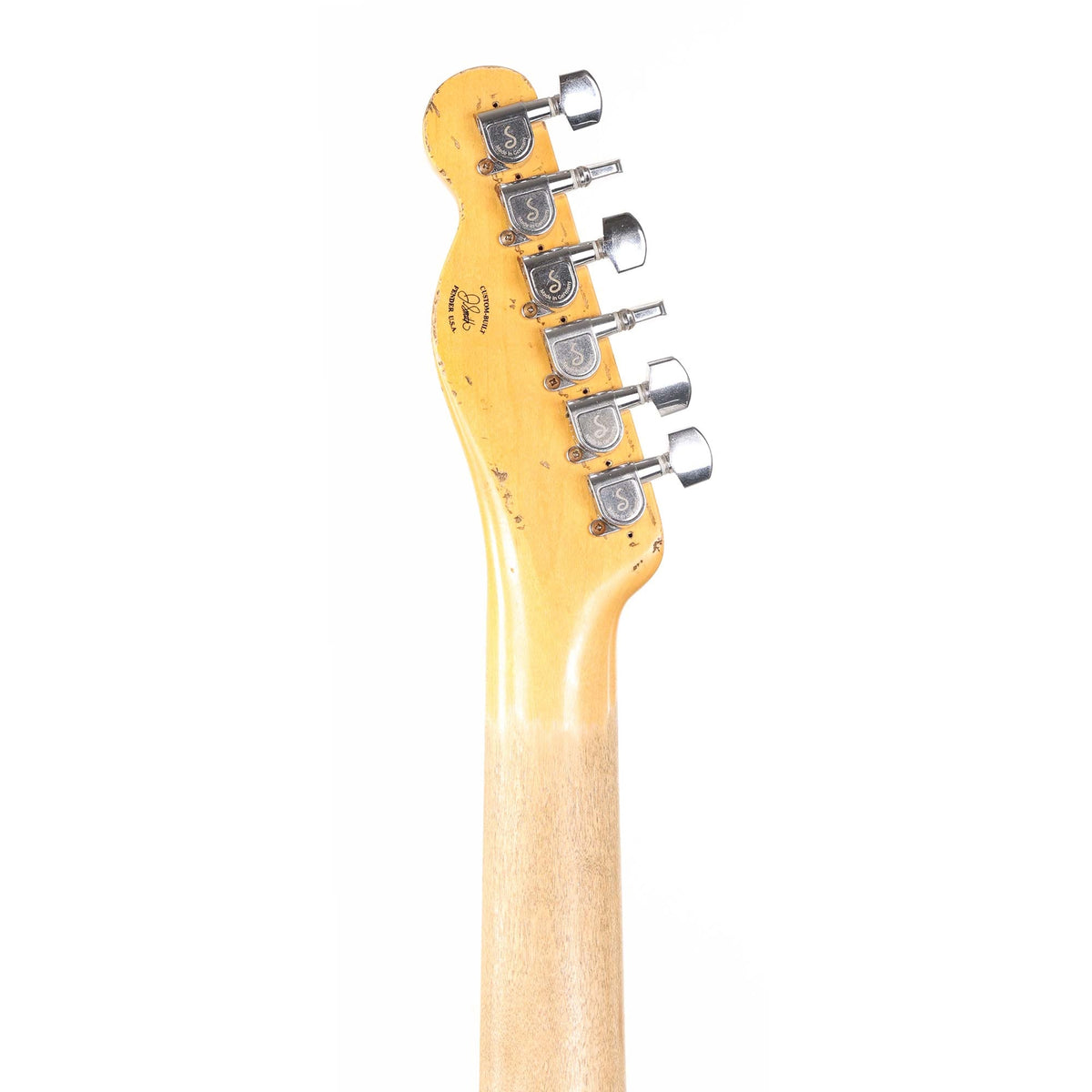 Fender Custom Shop 1967 Telecaster Hacksaw Relic Masterbuilt Jason Smith Black over Pink Paisley — 9