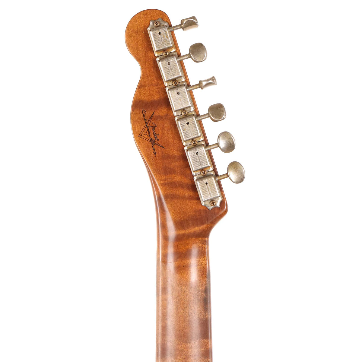 Fender Custom Shop P-90 Telecaster Thinline Journeyman Relic Aged Oxblood — 12