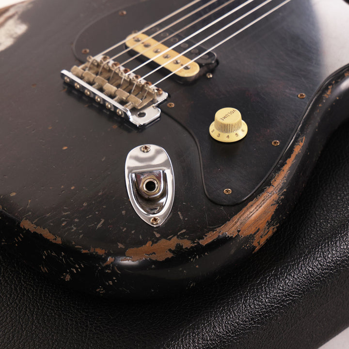 Fender Custom Shop 1969 Stratocaster Heavy Relic Black Masterbuilt Jason Smith