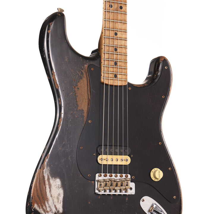 Fender Custom Shop 1969 Stratocaster Heavy Relic Black Masterbuilt Jason Smith