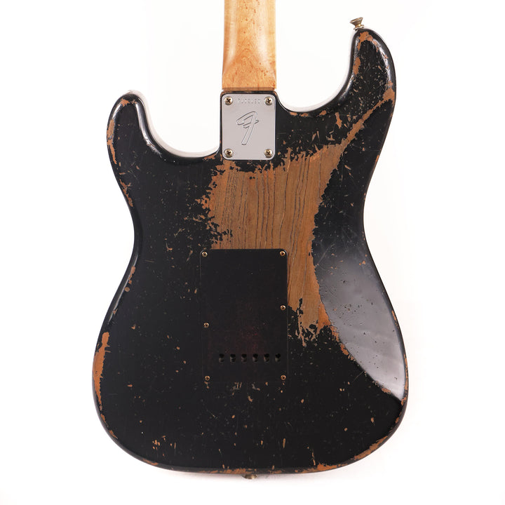 Fender Custom Shop 1969 Stratocaster Heavy Relic Black Masterbuilt Jason Smith