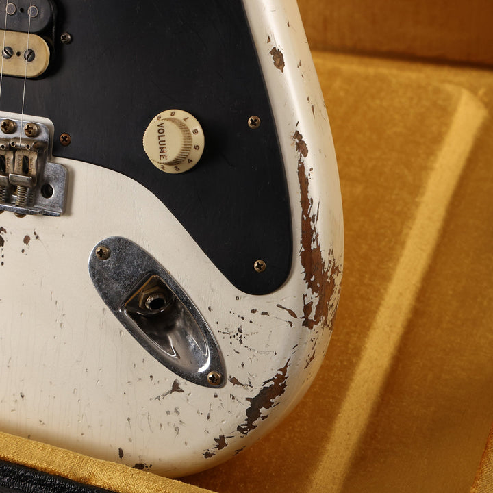 Fender Custom Shop 1969 Stratocaster Heavy Relic Frost White Masterbuilt Jason Smith