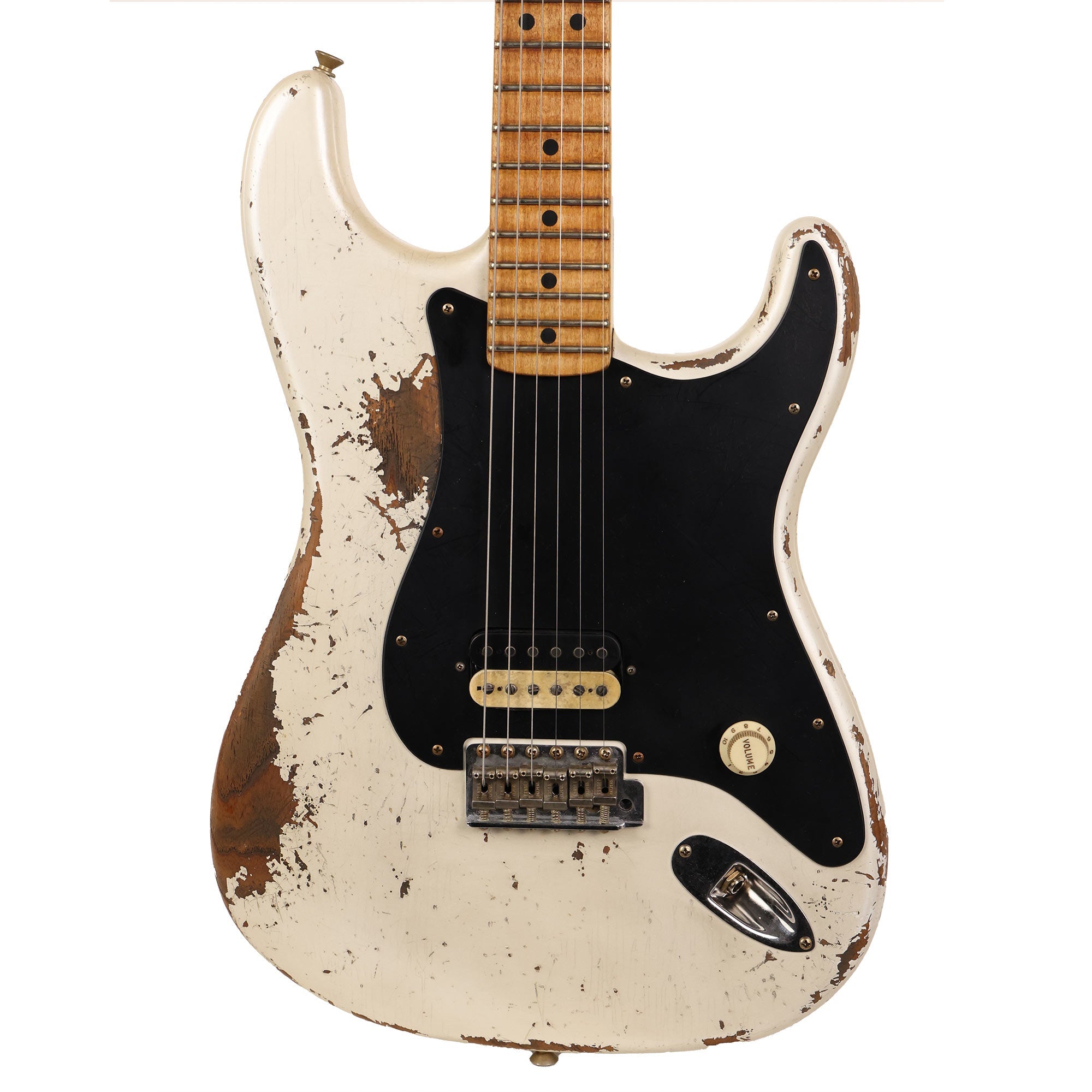 Fender Custom Shop 1969 Stratocaster Heavy Relic Frost White