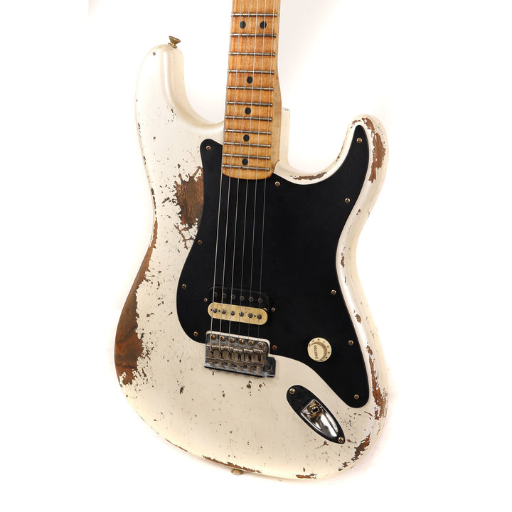 Fender Custom Shop 1969 Stratocaster Heavy Relic Frost White Masterbuilt Jason Smith
