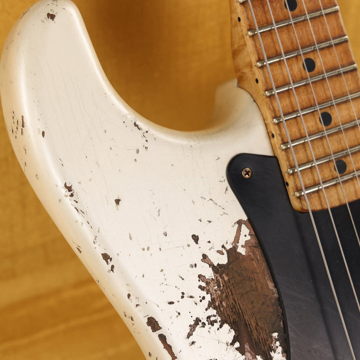 Fender Custom Shop 1969 Stratocaster Heavy Relic Frost White Masterbuilt Jason Smith