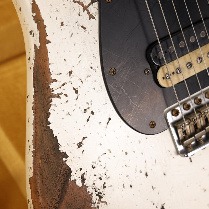 Fender Custom Shop 1969 Stratocaster Heavy Relic Frost White Masterbuilt Jason Smith
