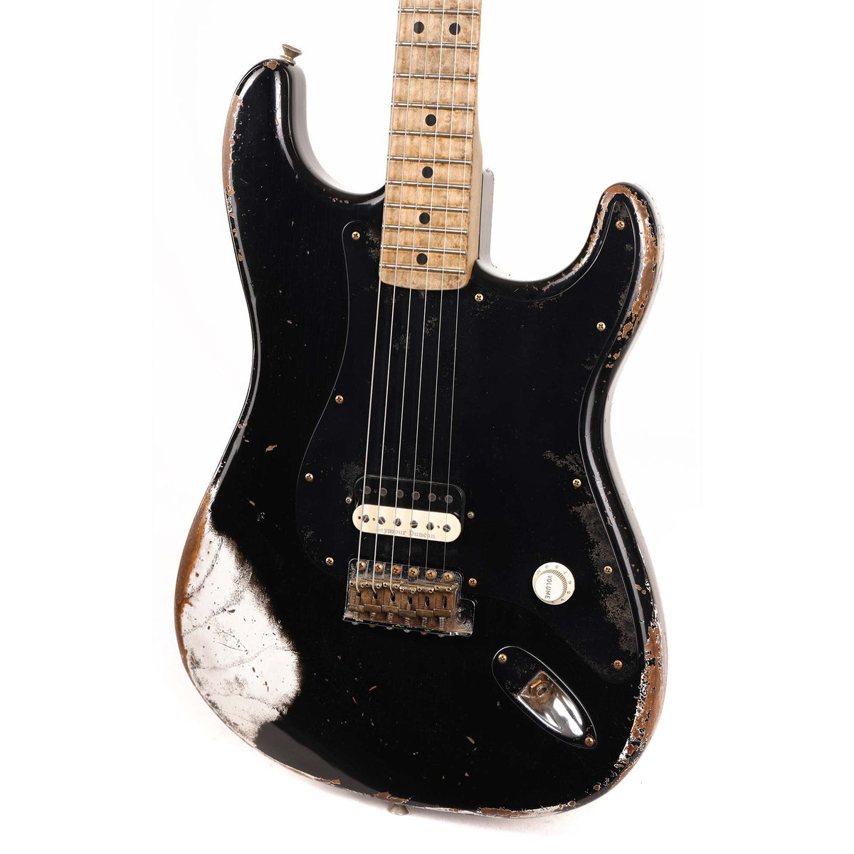 Fender Custom Shop 1969 Stratocaster Heavy Relic Black Masterbuilt Todd Krause — 5
