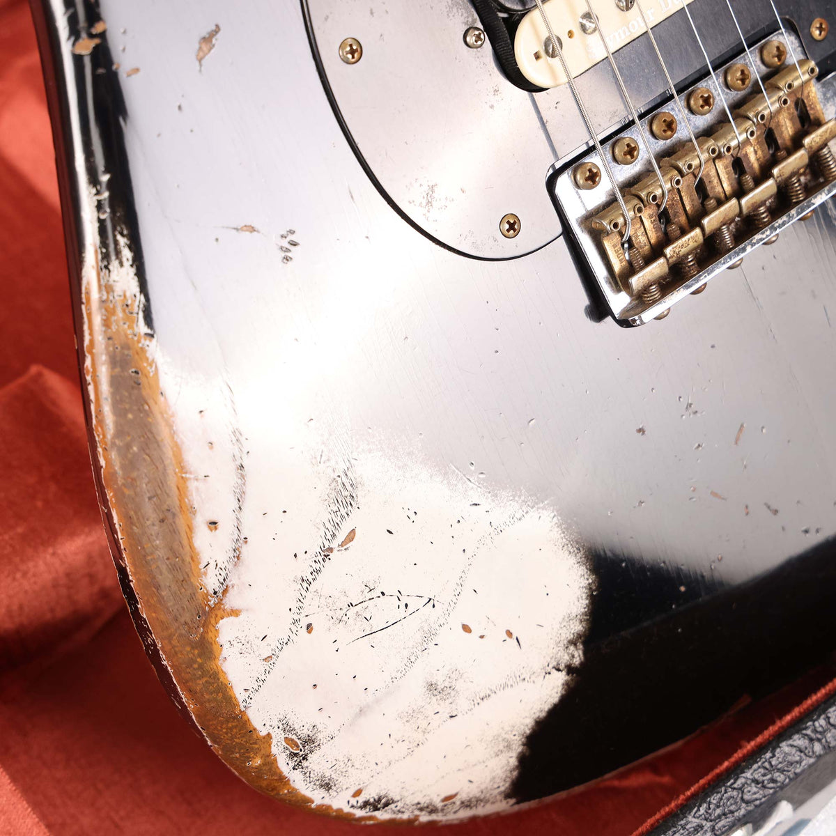 Fender Custom Shop 1969 Stratocaster Heavy Relic Black Masterbuilt Todd Krause — 8